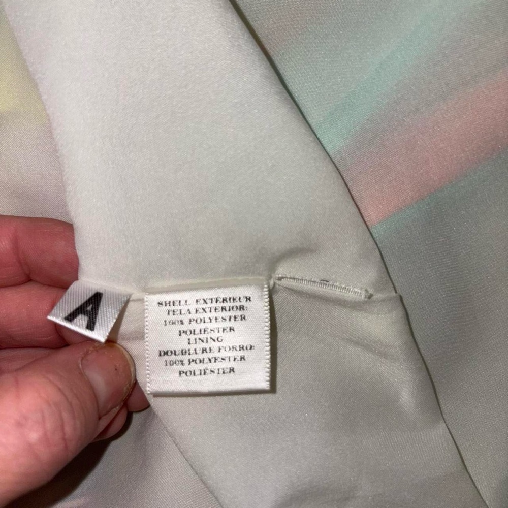 Ann Taylor Multicolor Striped Maxi Dress - Picture 6 of 8
